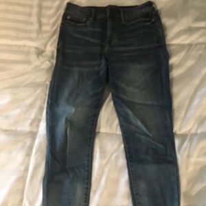 Levi’s high-rise ankle skinny capris jeans